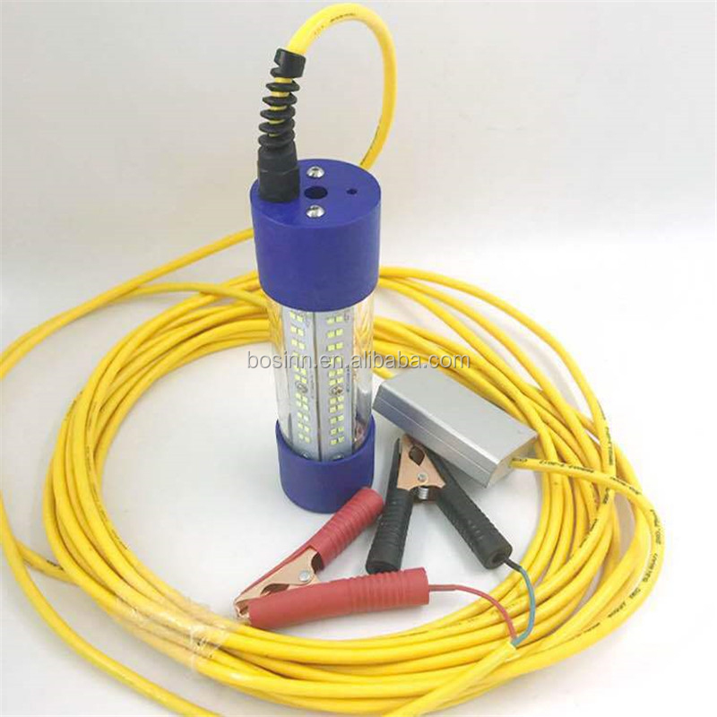 Lampe LED Sous-marine 150W Pour Pêche De Nuit - Attire Les Poissons - Étanche 12V