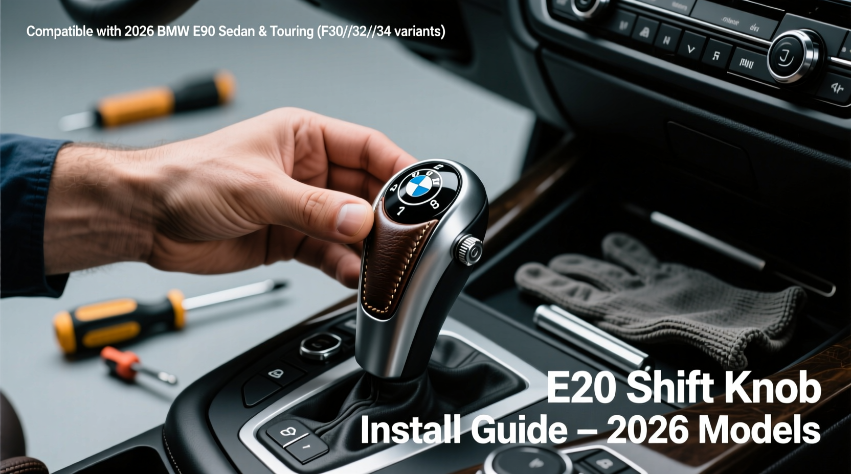 e90 shift knob install 2026