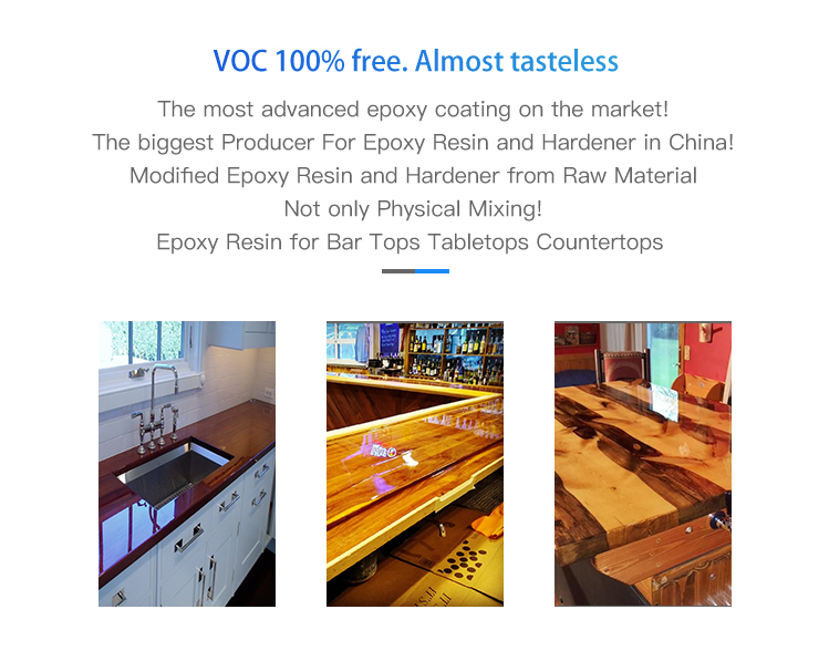 CNMI Epoxy Resin AB Glue TC110 1:1 Crystal Clear Epoxy Resin for Wood Table Top Countertop Coating Non Toxic