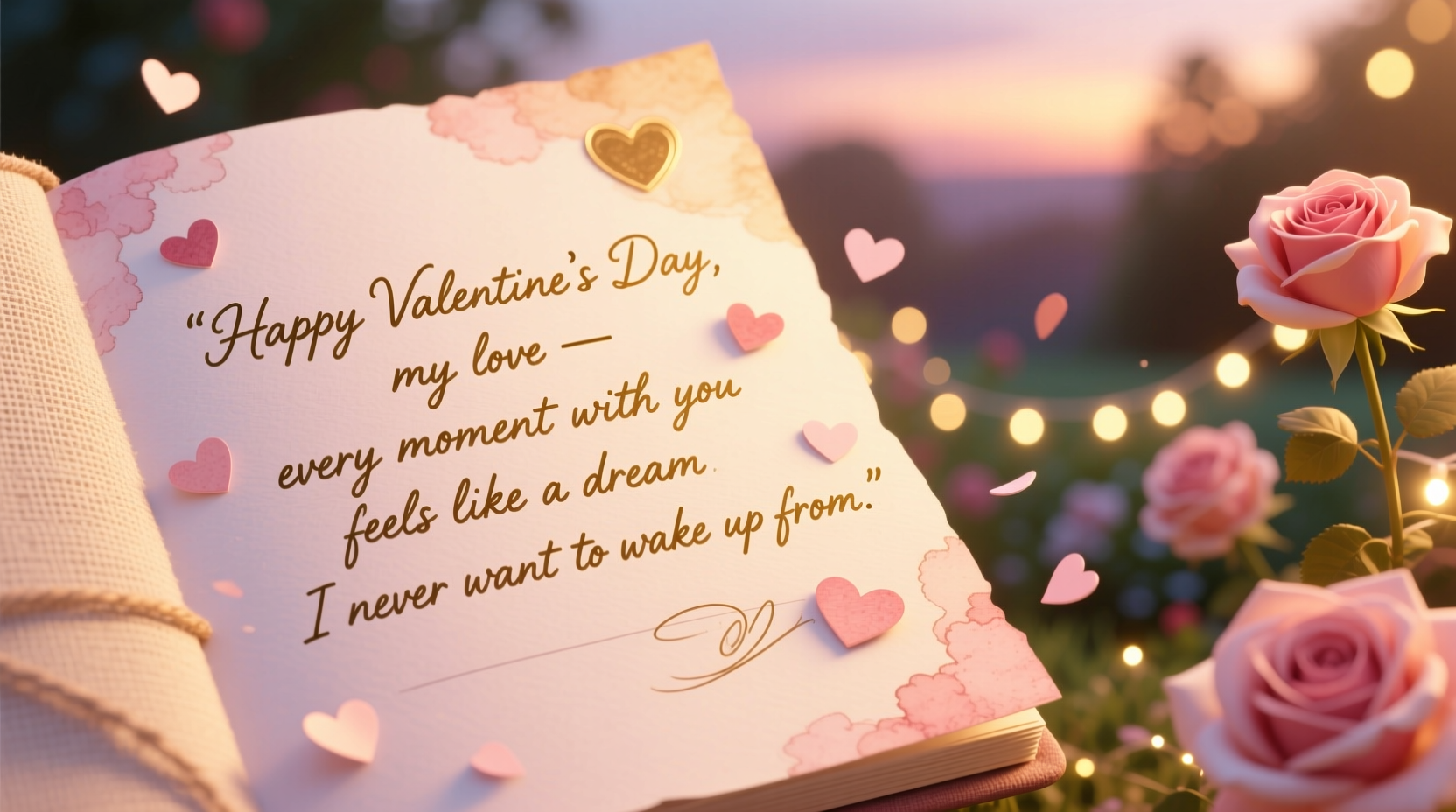what to write to your boyfriend on valentines day