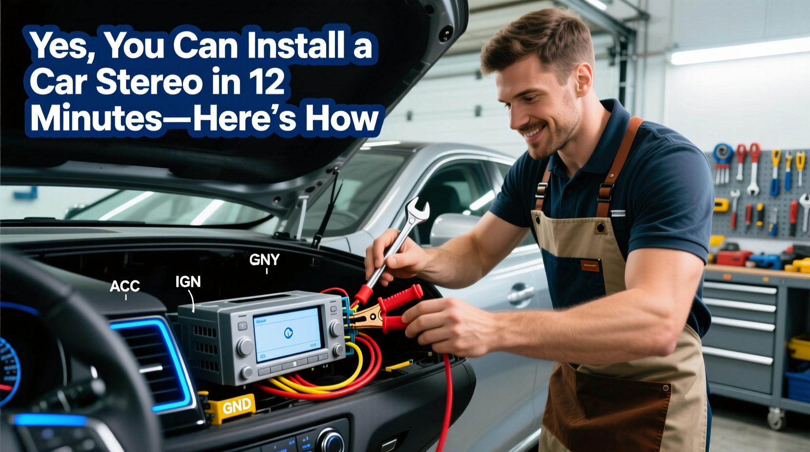 Yes, You Can Install a Car Stereo in 12 Minutes—Here’s How