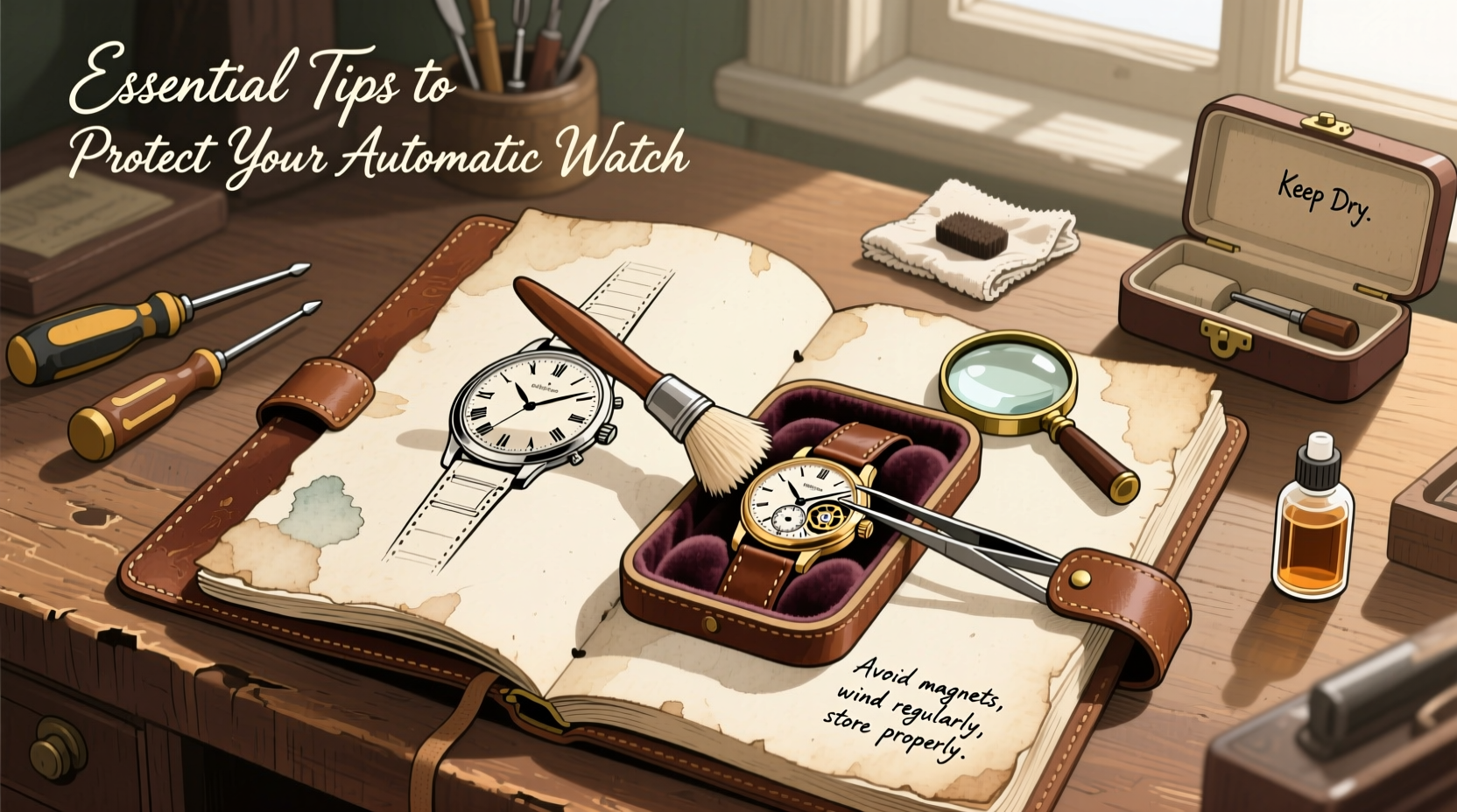 essential tips to protect your automatic watch from damage and extend its lifespan