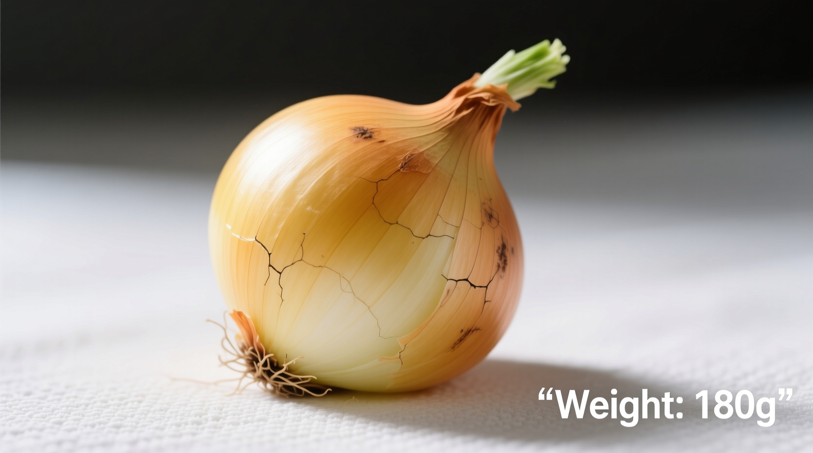 medium onion weight