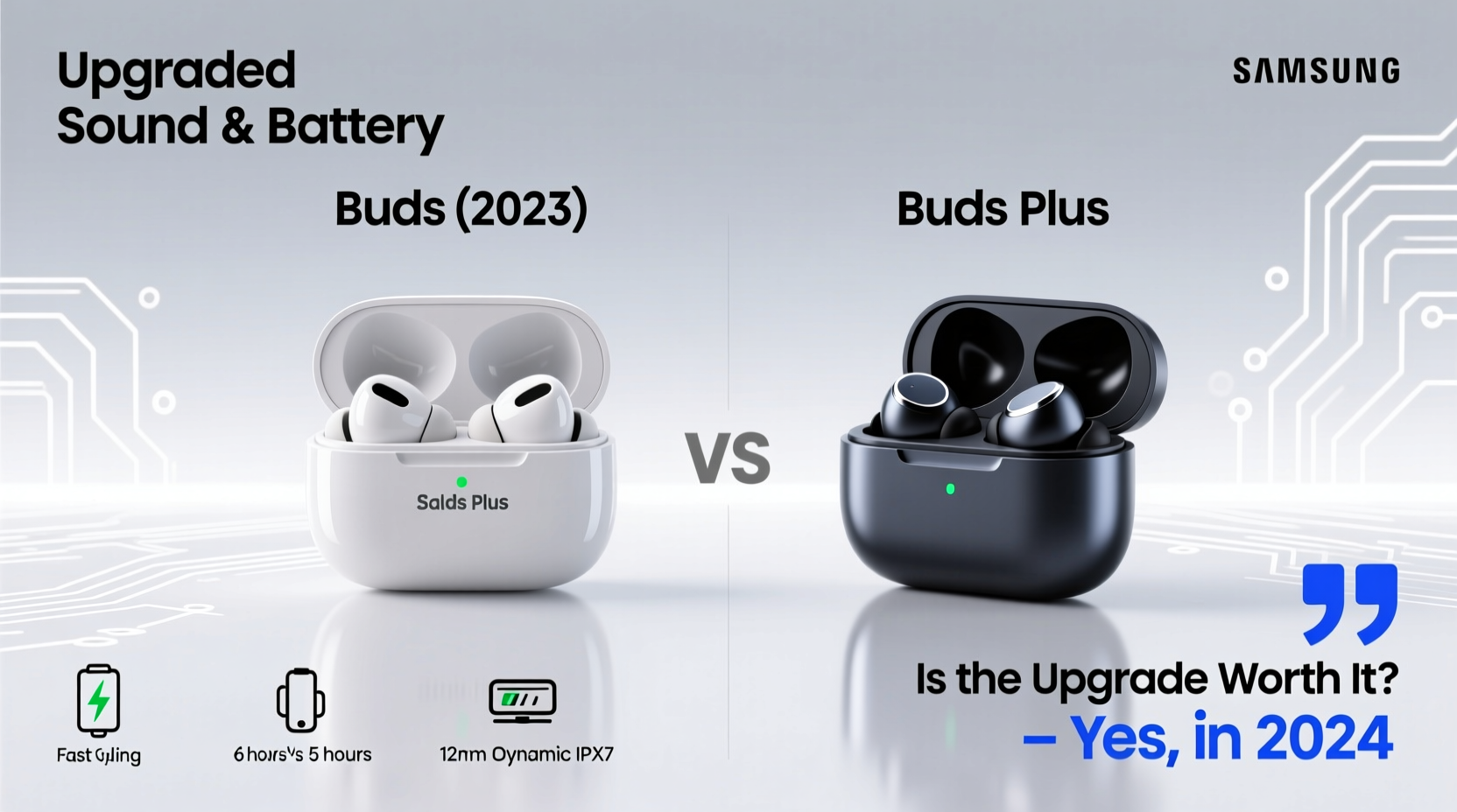 samsung buds vs buds plus is the upgrade really worth it in 2024