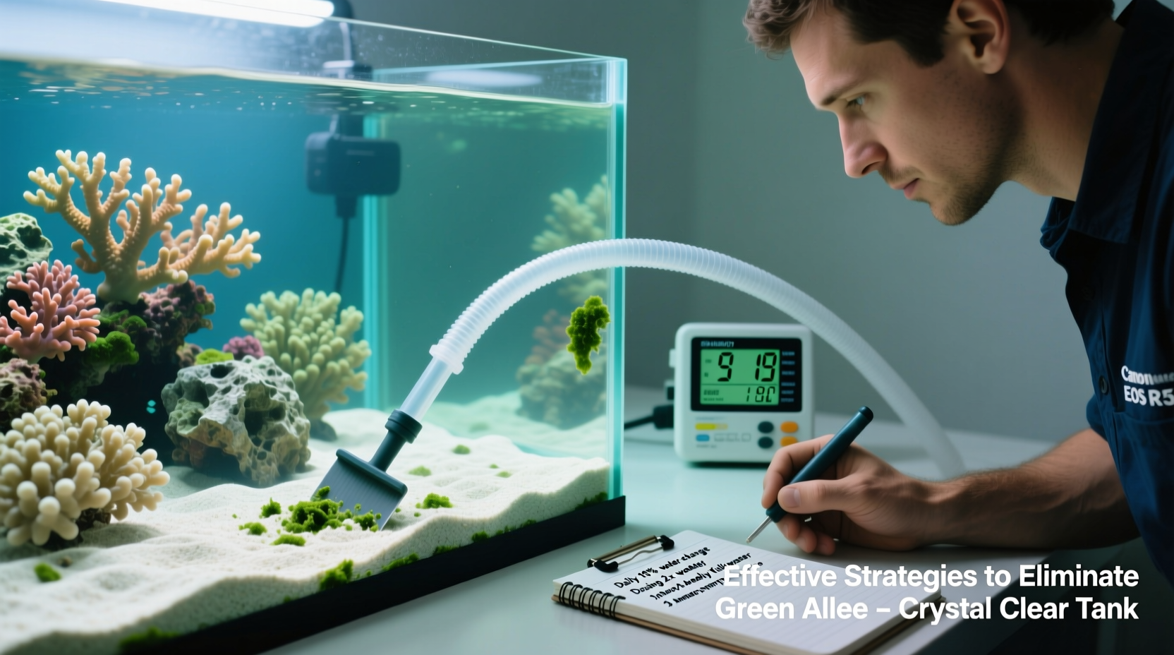 effective strategies to eliminate green algae from your saltwater aquarium for a crystal clear tank