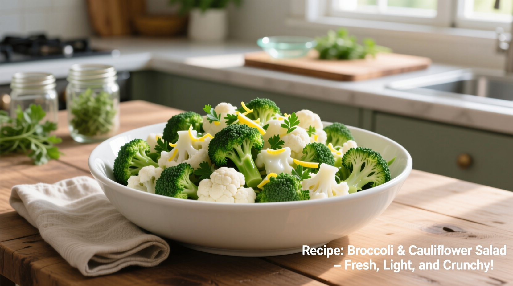 Perfect Broccoli Cauliflower Salad Recipe in 25 Minutes