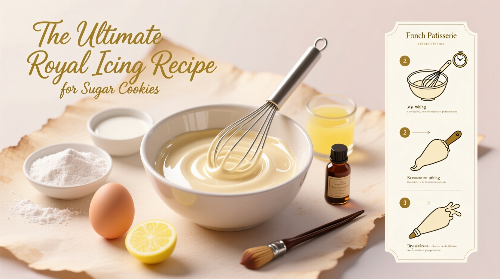 easy and reliable guide for the best recipe for royal icing for sugar cookies