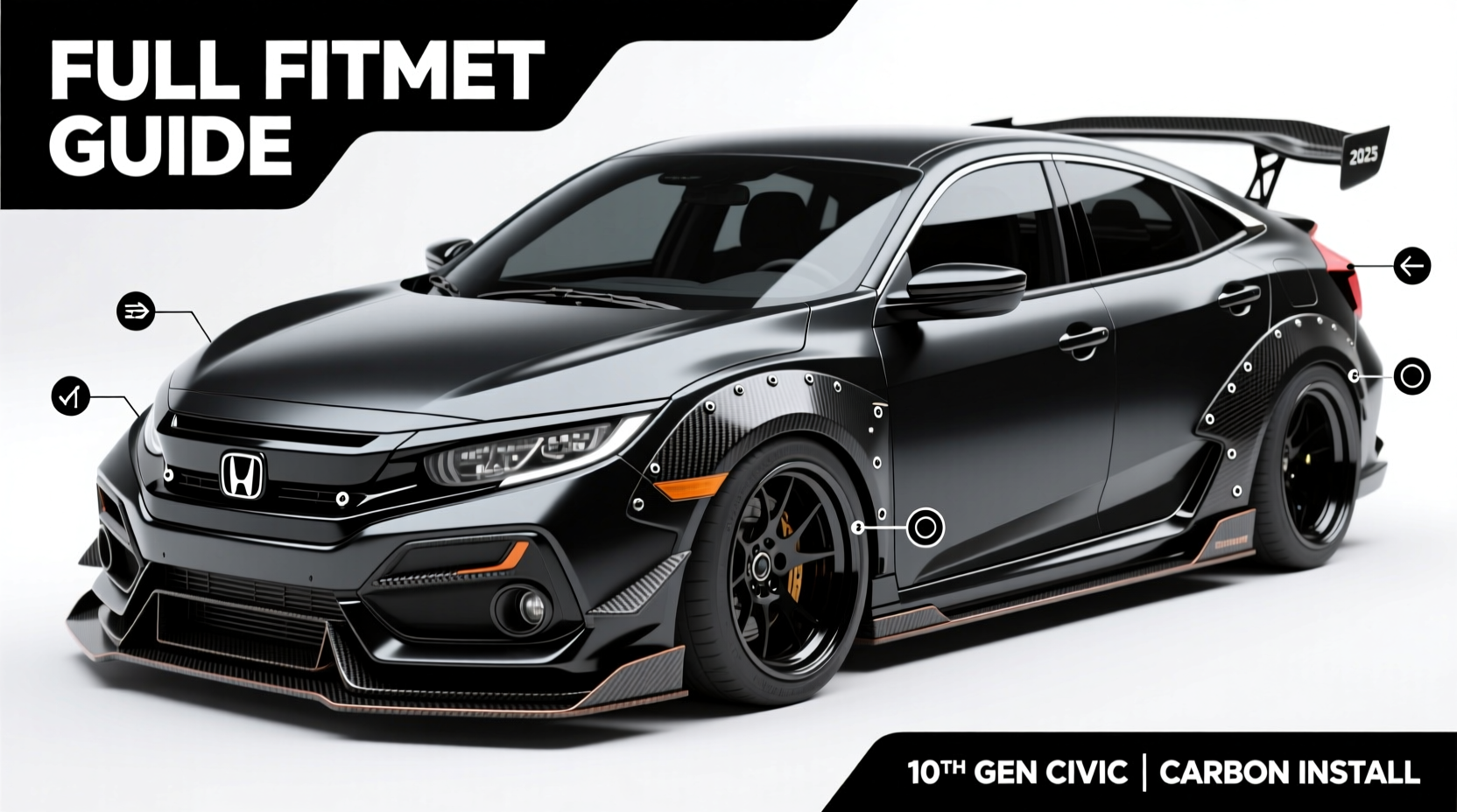 10th gen civic carbon install