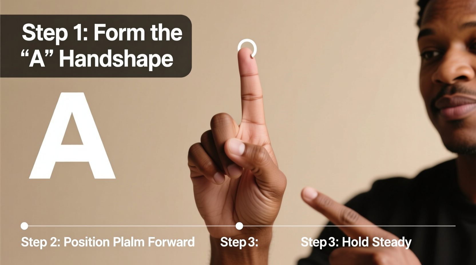 mastering the letter a in sign language a step by step guide for beginners 2