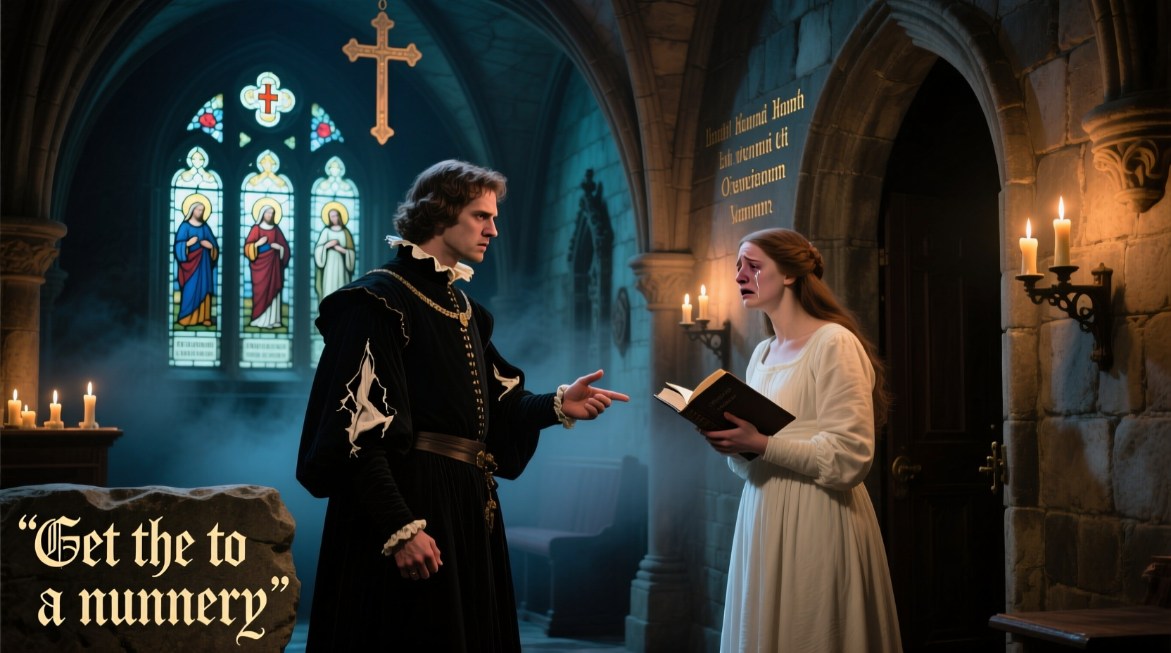 why does hamlet tell ophelia to go to a nunnery meaning explained