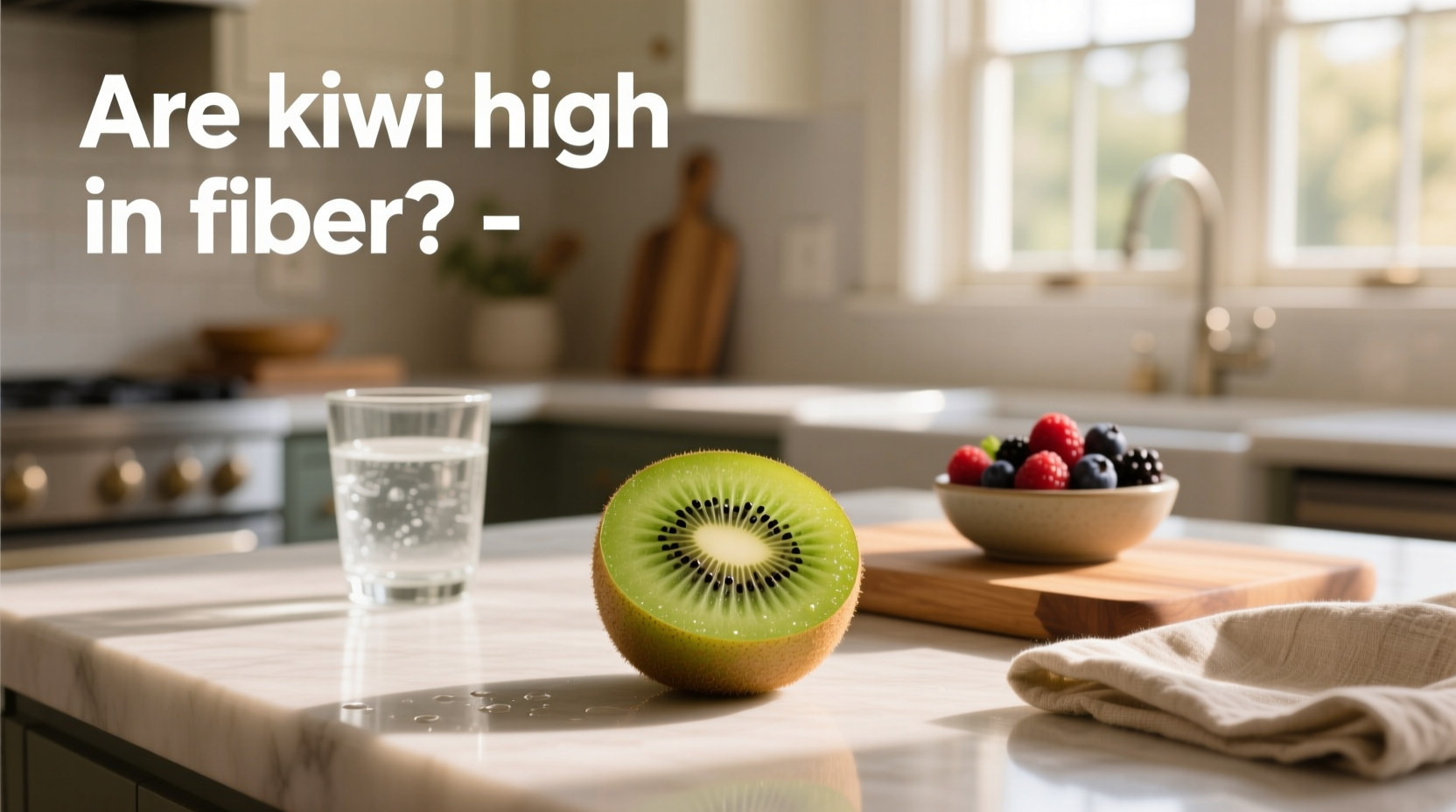are kiwis high in fiber a practical guide