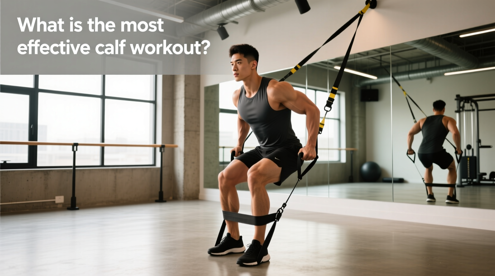 How to Do a Calf Workout with Resistance Bands