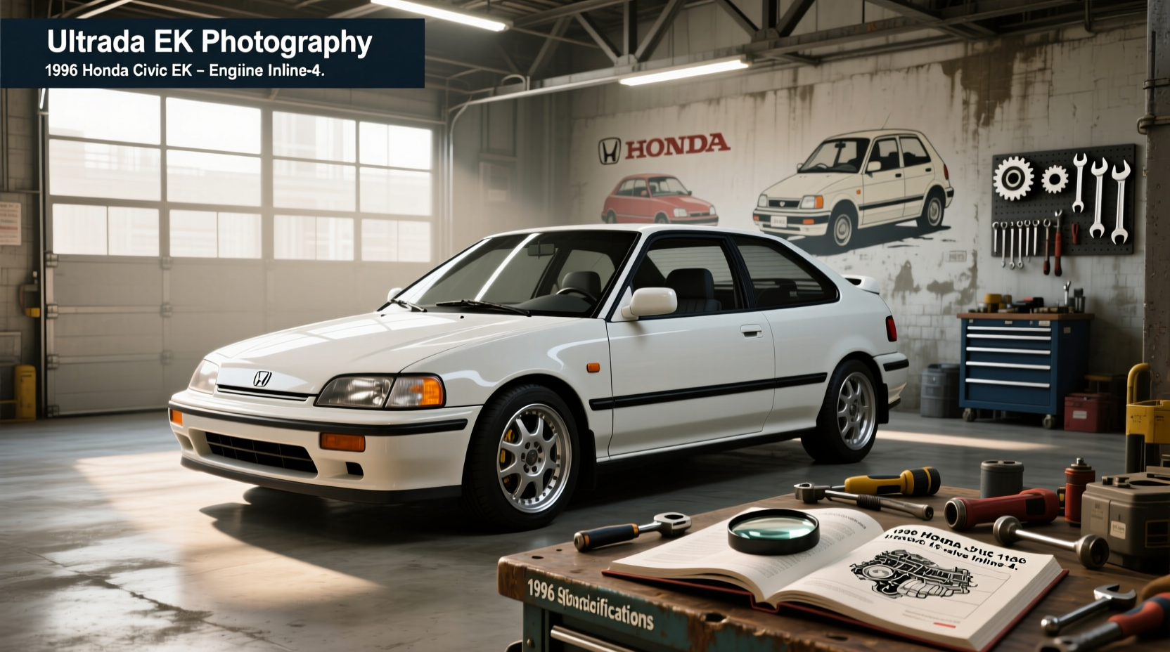 1996 Honda Civic EK Hatchback Engine Guide