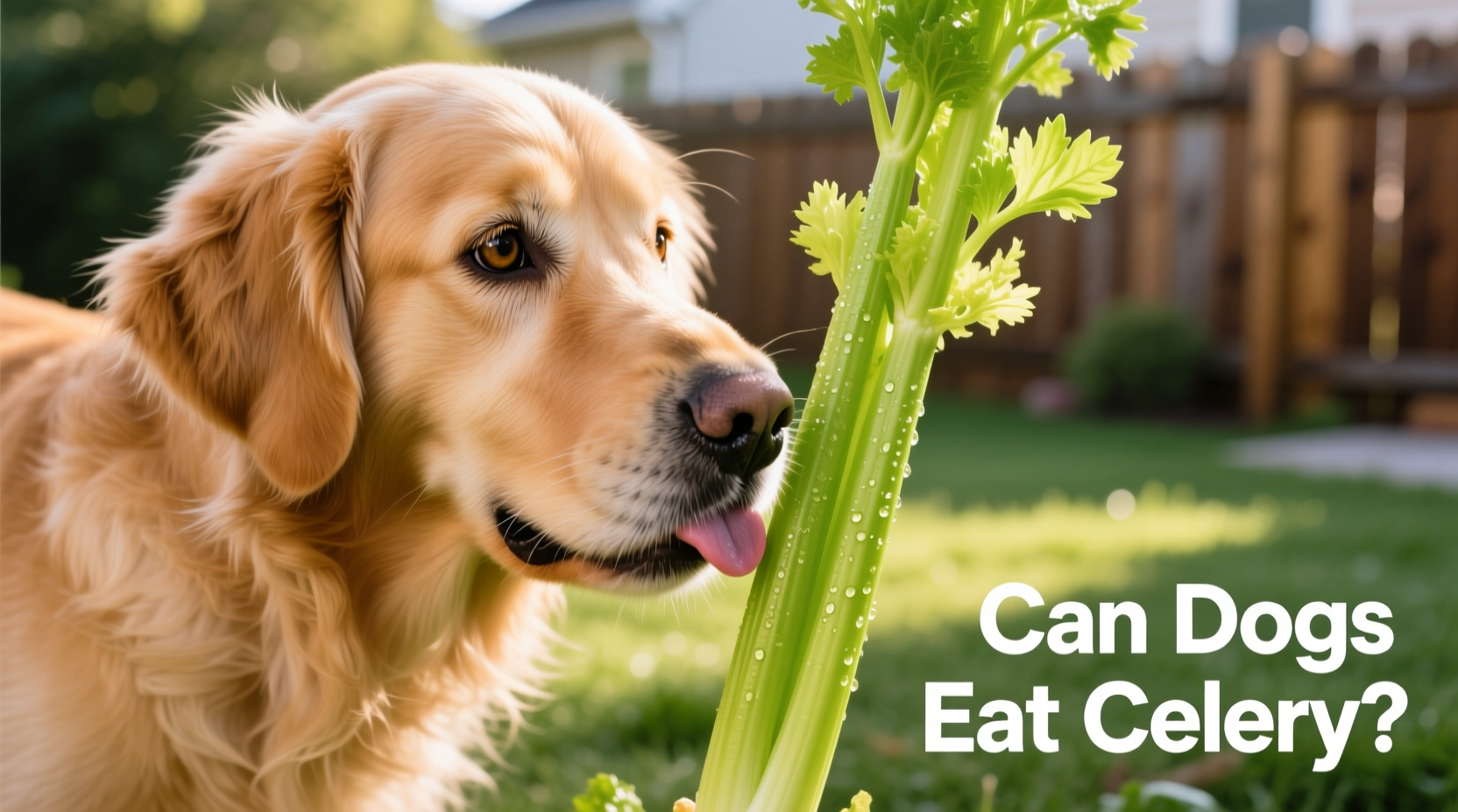 can dog have celery