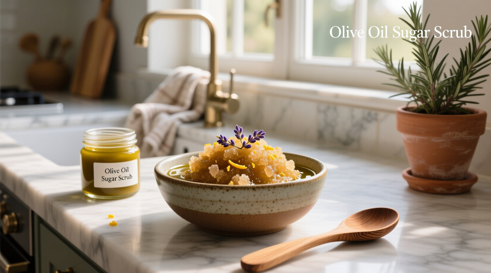 olive oil sugar scrub guide