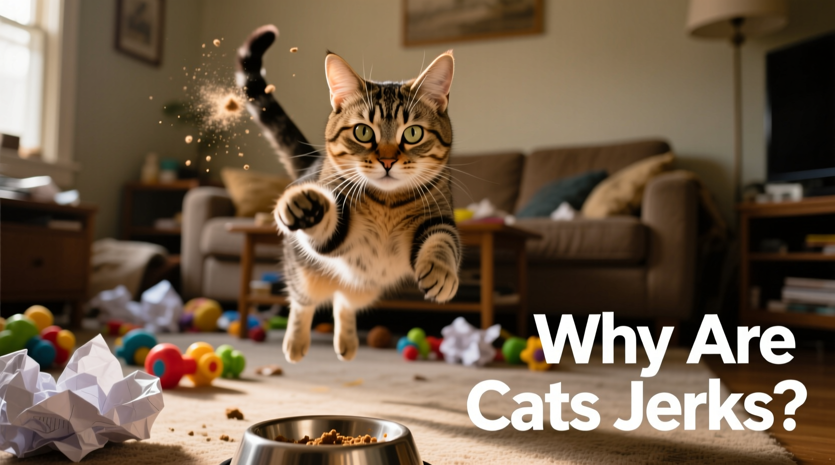 why are cats jerks understanding feline behavior
