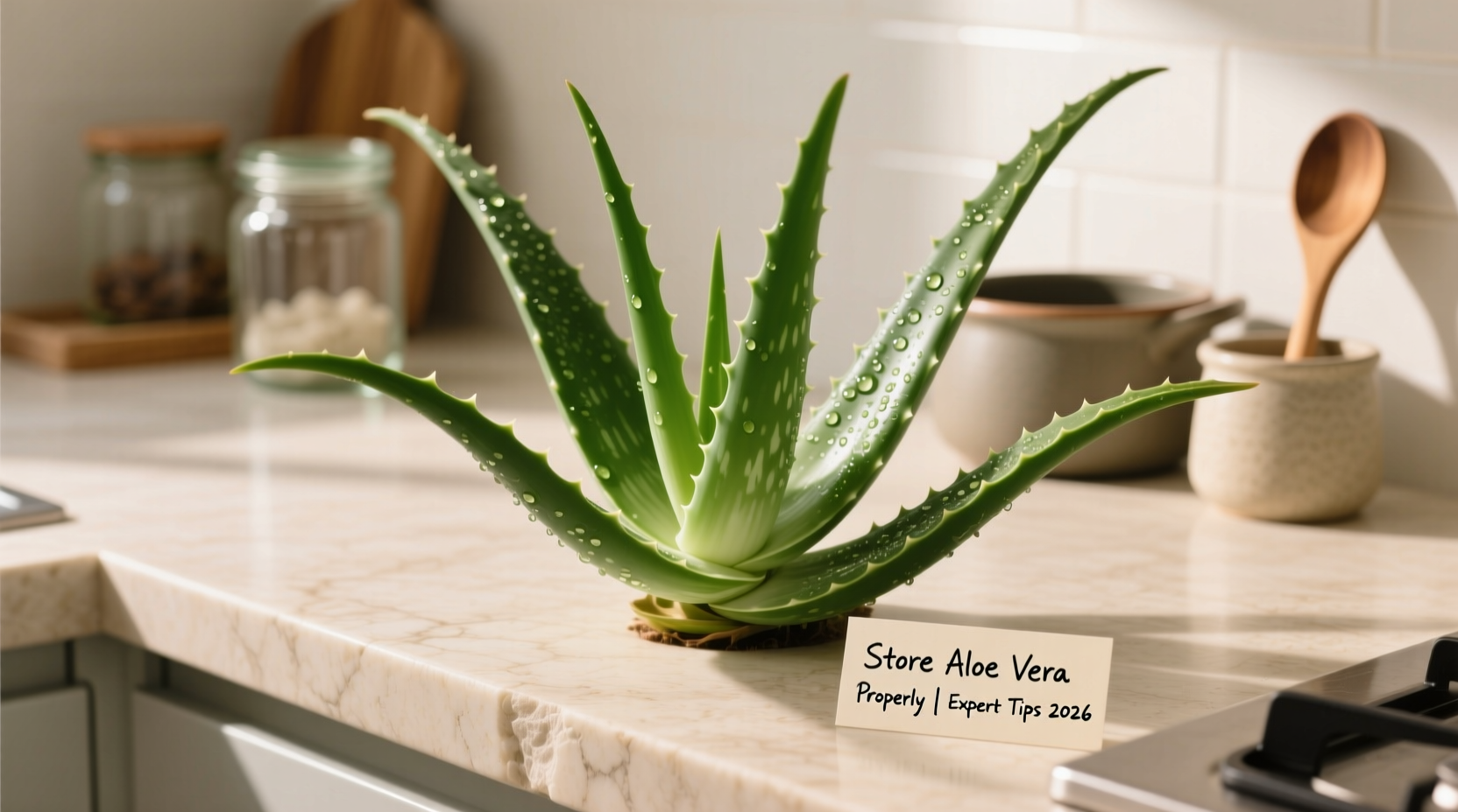 How to Store Aloe Vera Properly | Expert Tips 2026