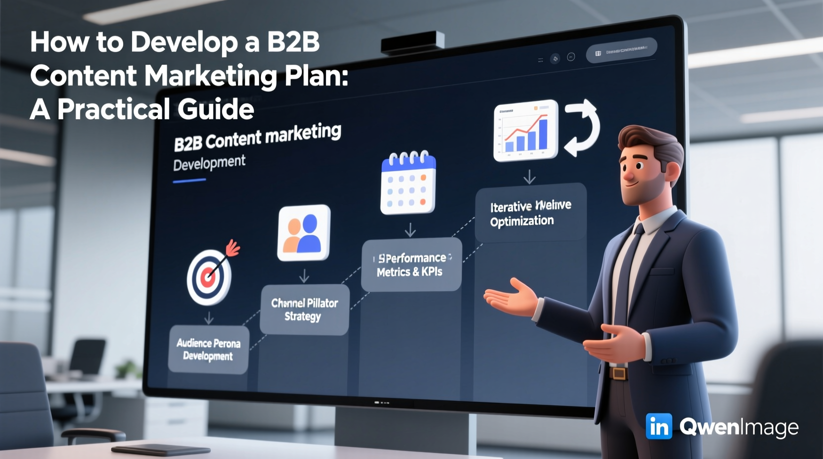 how to develop a b2b content marketing plan