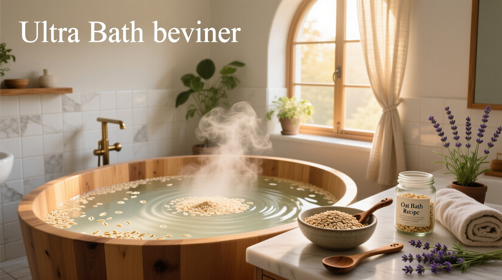 oat bath recipe for soothing skin