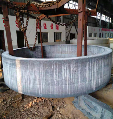 35CrMo Custom Large Diameter Steel Hot Forging Ring Rolling