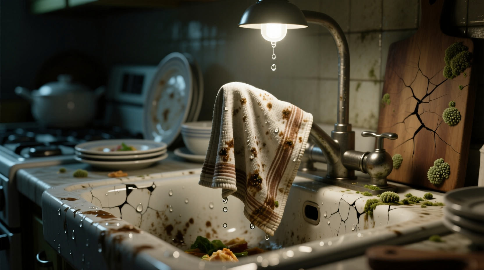 your dishcloths are filthier than you think