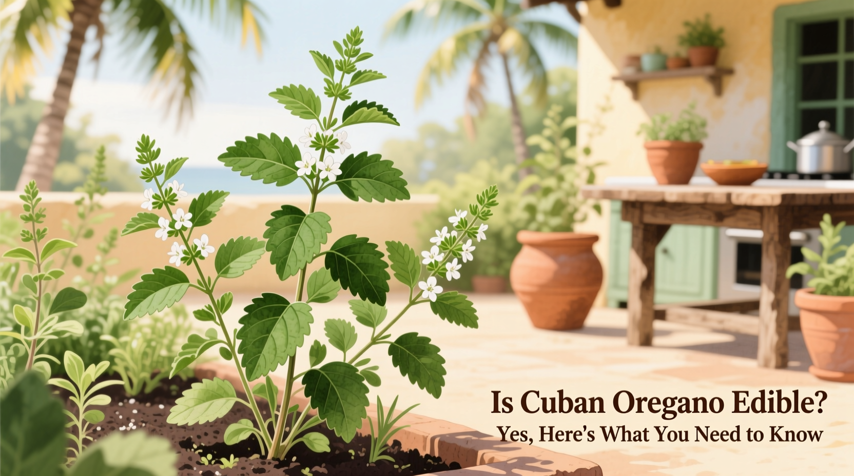 Is Cuban Oregano Edible? Yes, Here's What You Need to Know