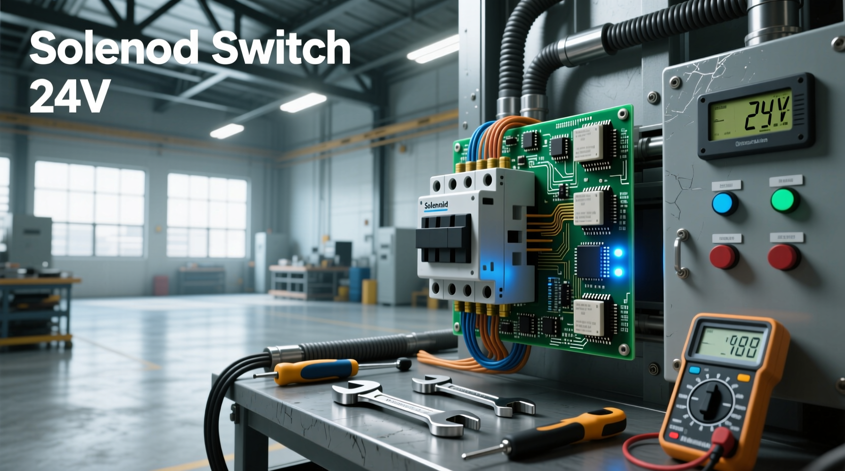 24v solenoid switch guide applications