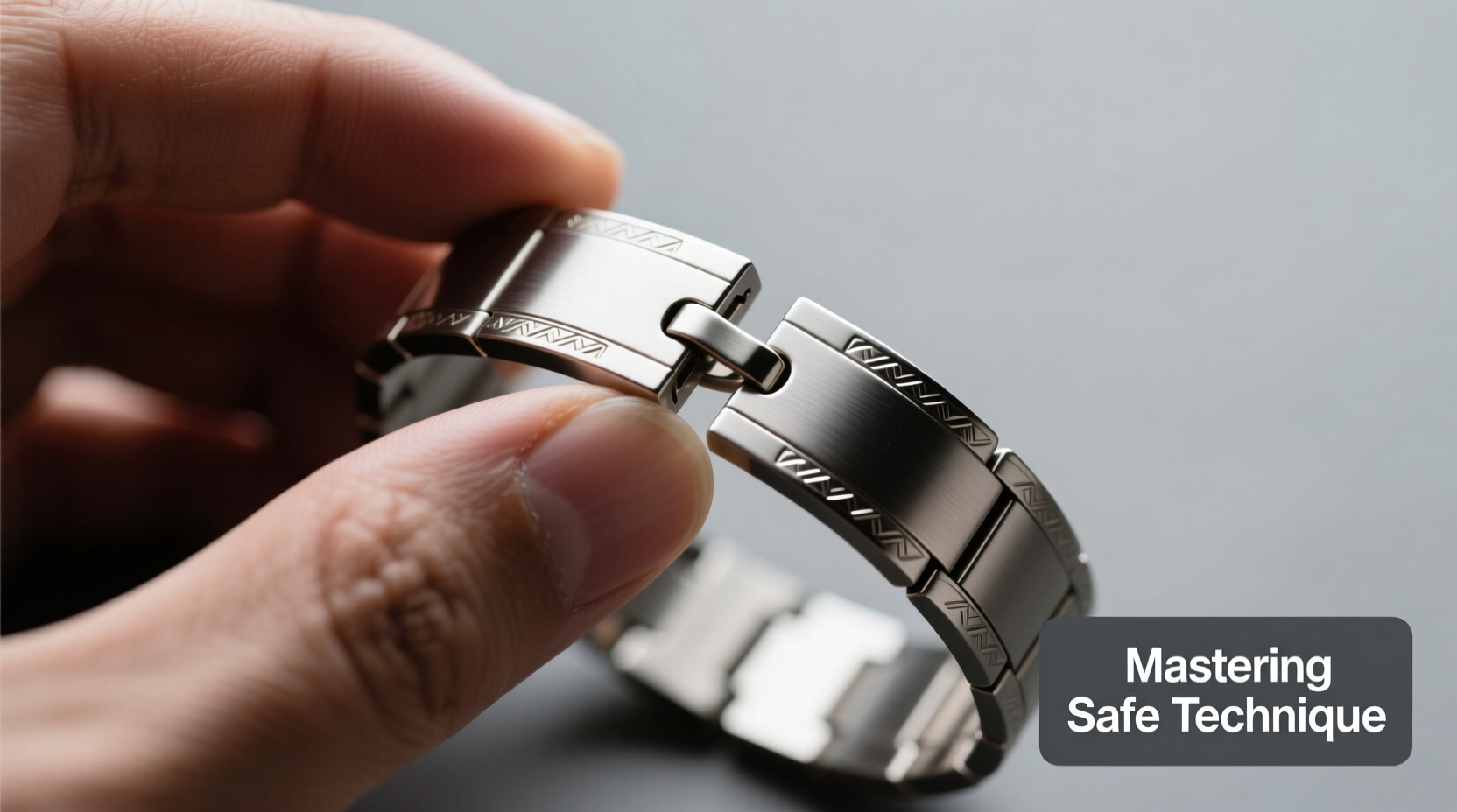 mastering the safe technique to open and close pull open bracelets without damage