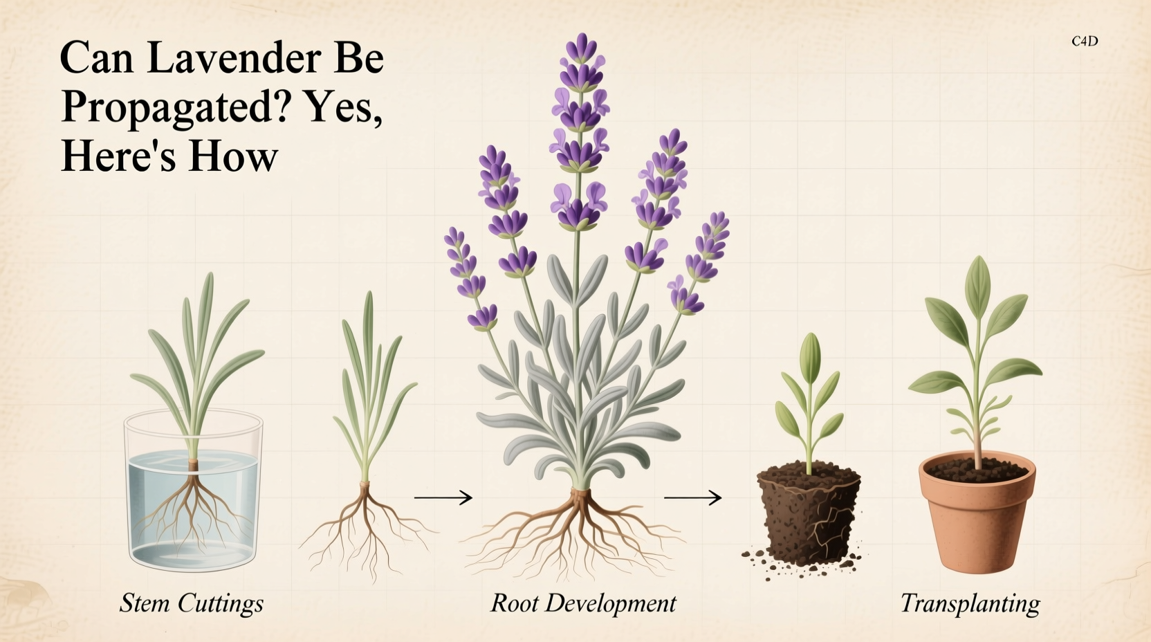 can lavender be propagated