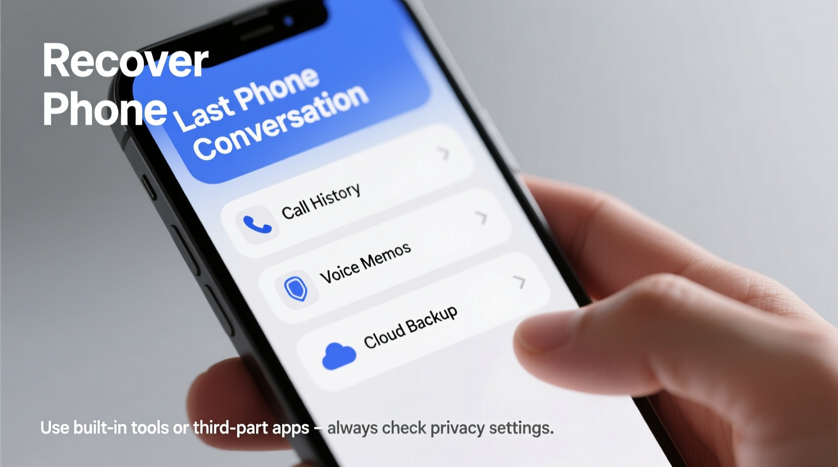 effective methods to recover your last phone conversation on mobile devices
