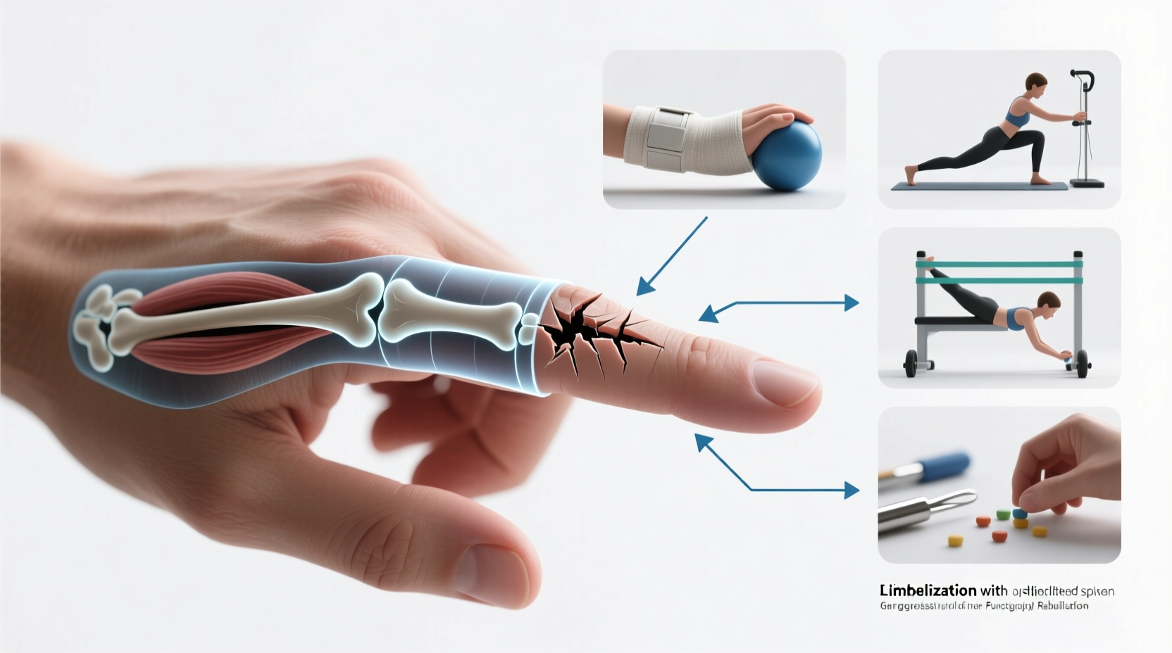 effective steps to heal a fractured finger and restore full function