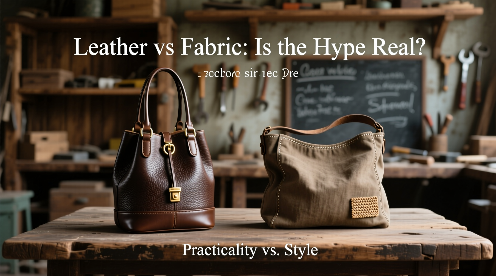 leather bucket bag vs fabric shoulder bag is the hype real or is one just more practical