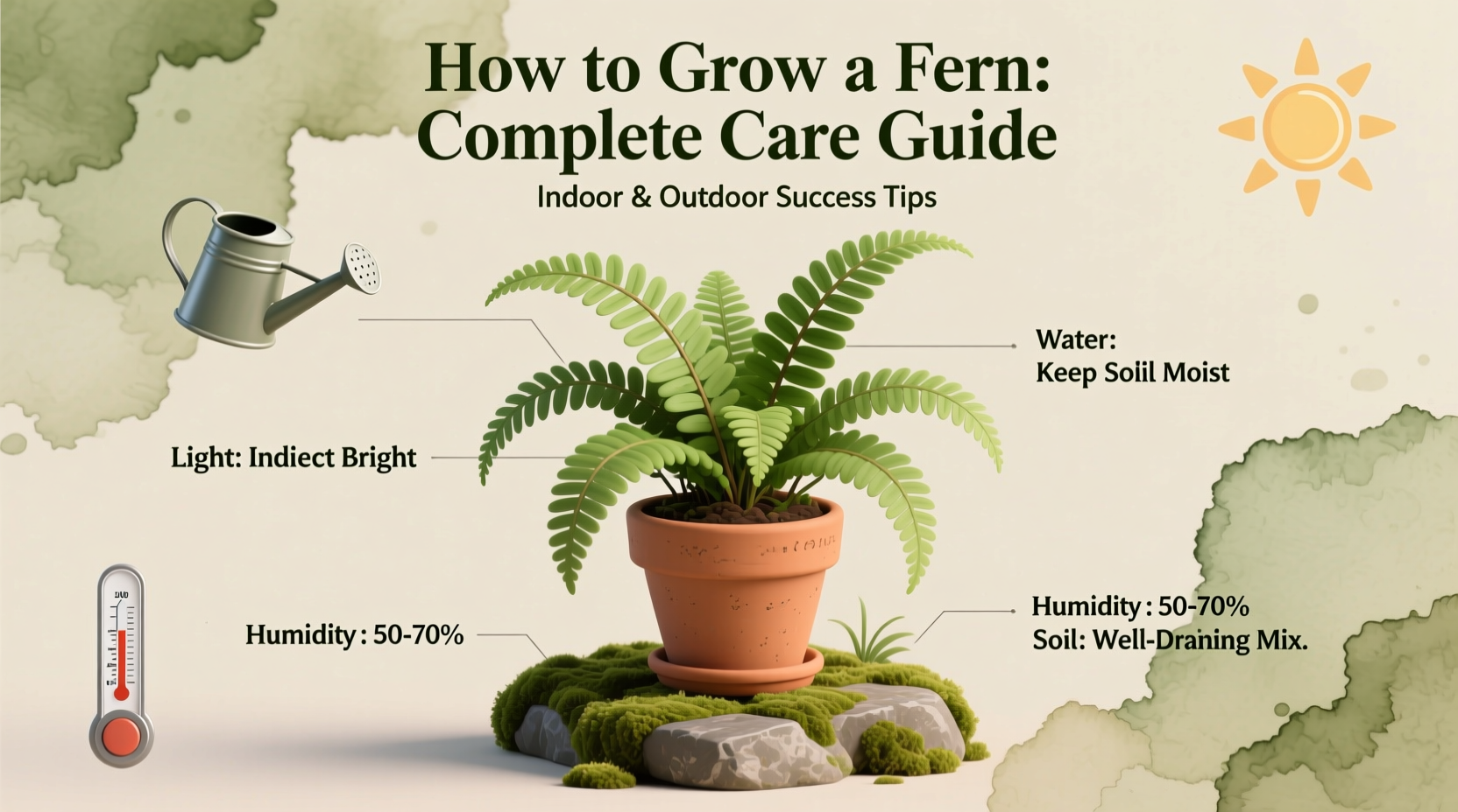 how to grow a fern
