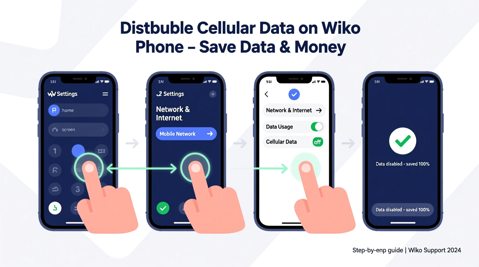 simple steps to disable cellular data on your wiko cell phone for better control and savings