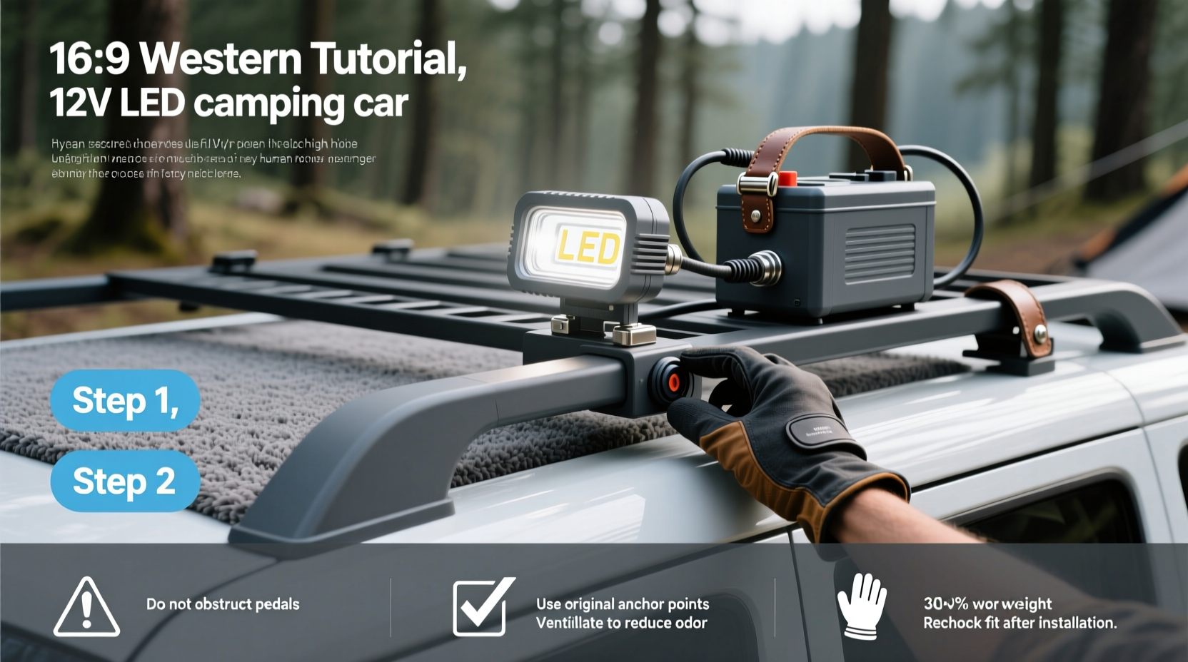 How to Choose LED 12 Volts Camping Car Lights: Buying Guide