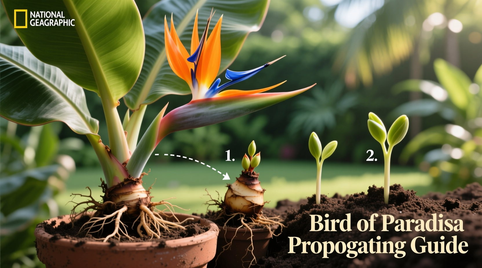 How to Propagate a Bird of Paradise Plant
