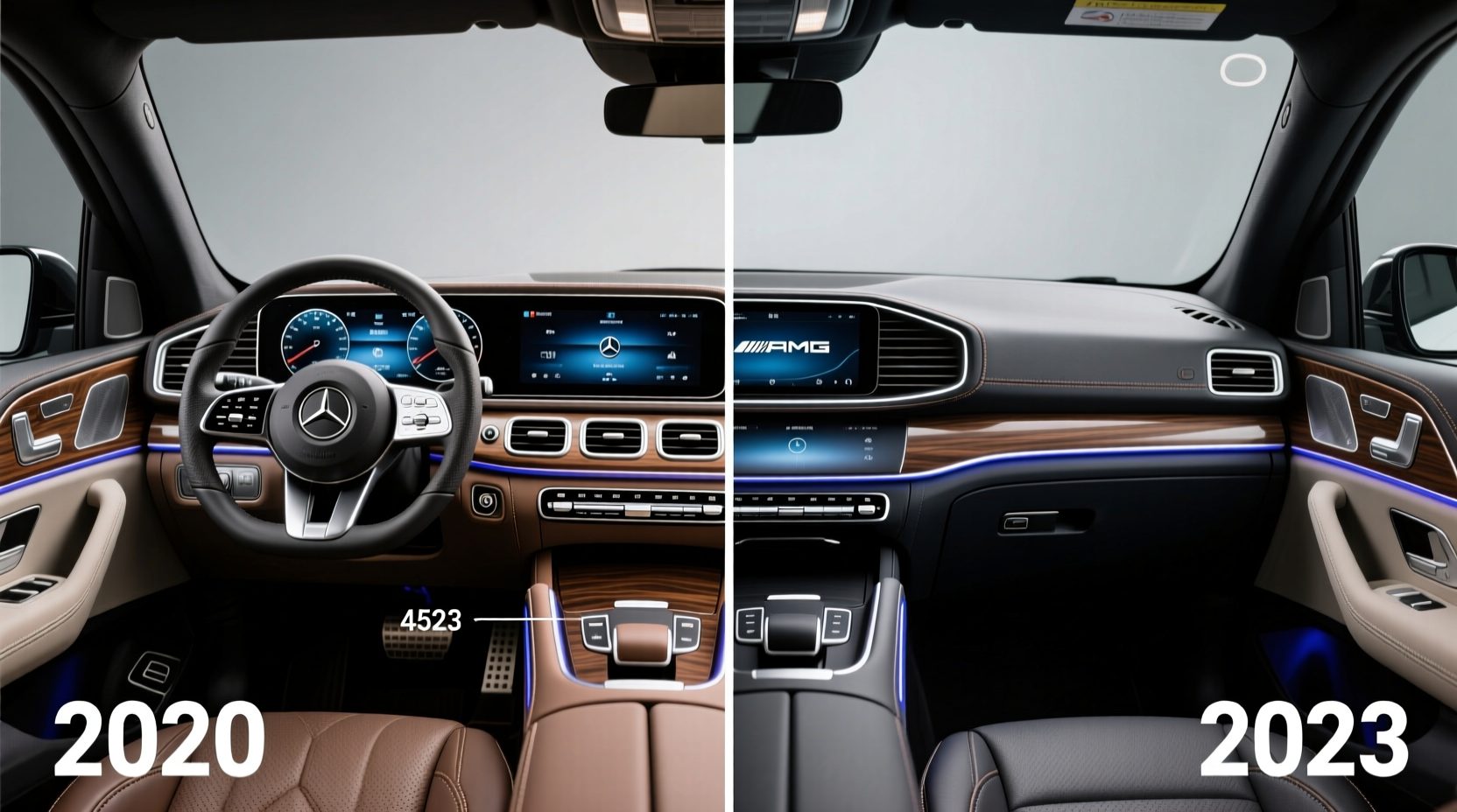 GLS 450 2020 vs 2023 Interior: Full Comparison Guide