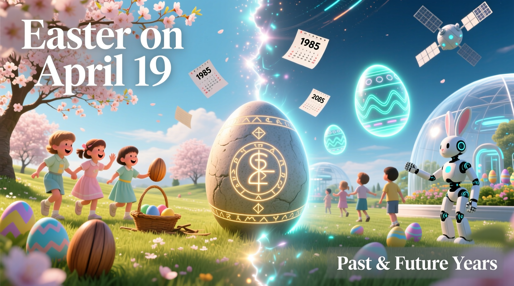 what years was easter on april 19th