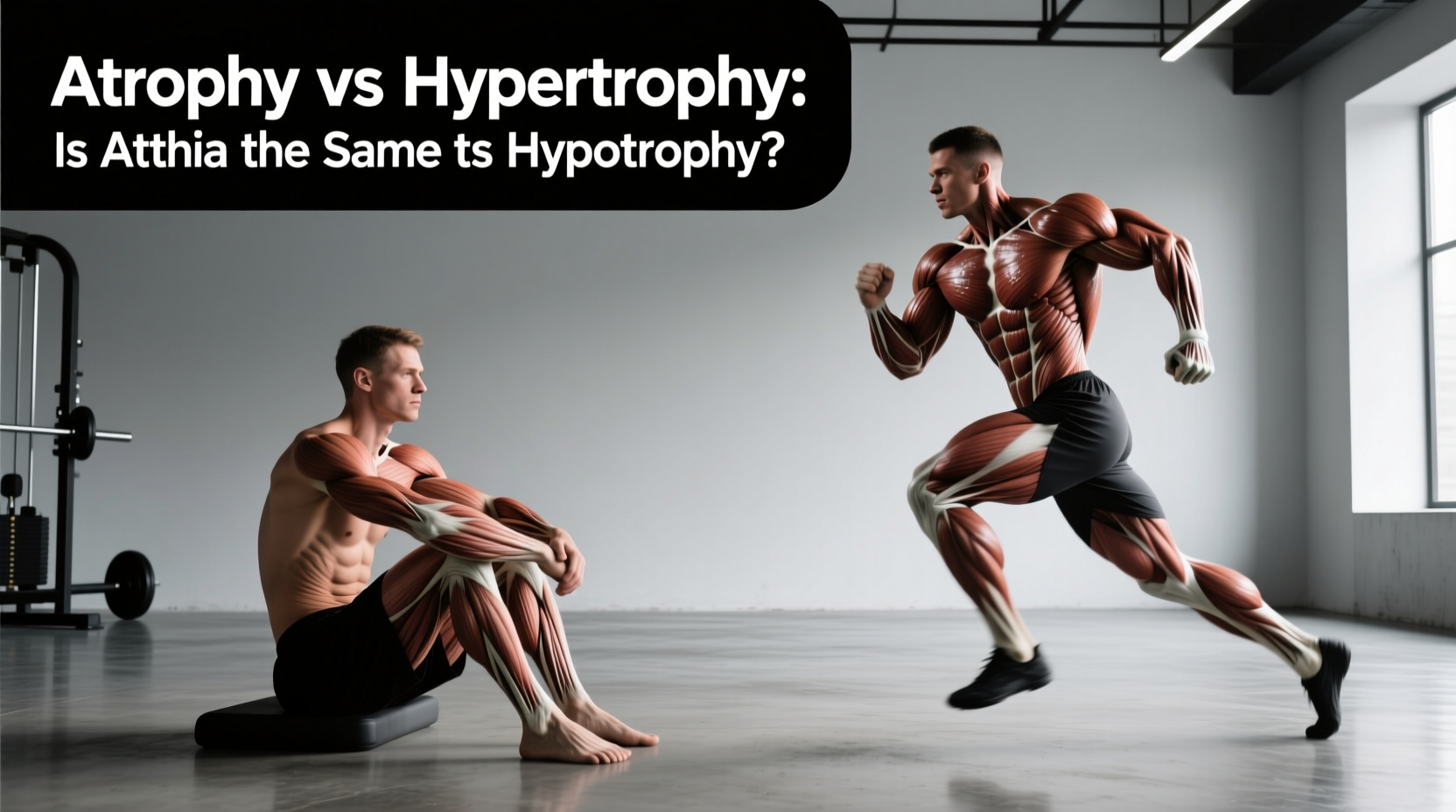 atrophy vs hypertrophy explained