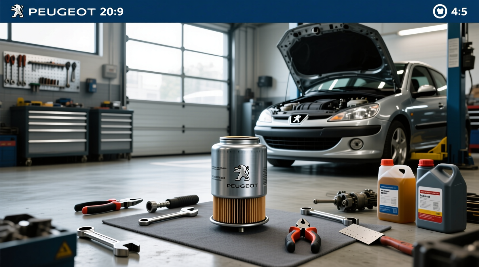 How to Find and Replace Peugeot 206 Fuel Filter