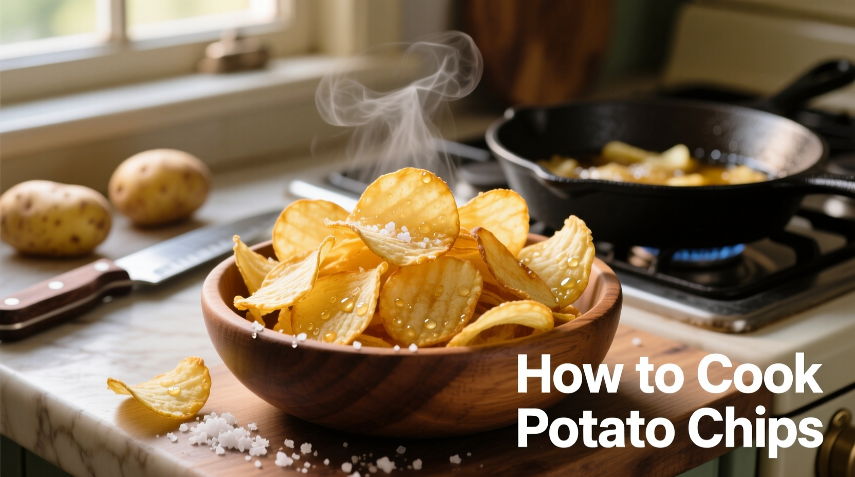 how to cook potato chips