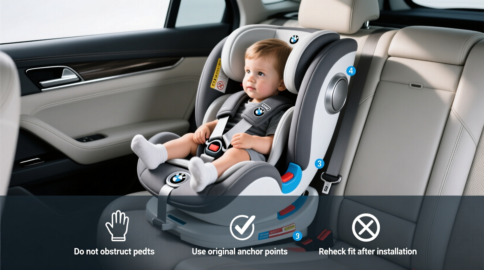 bmw isofix child car seat