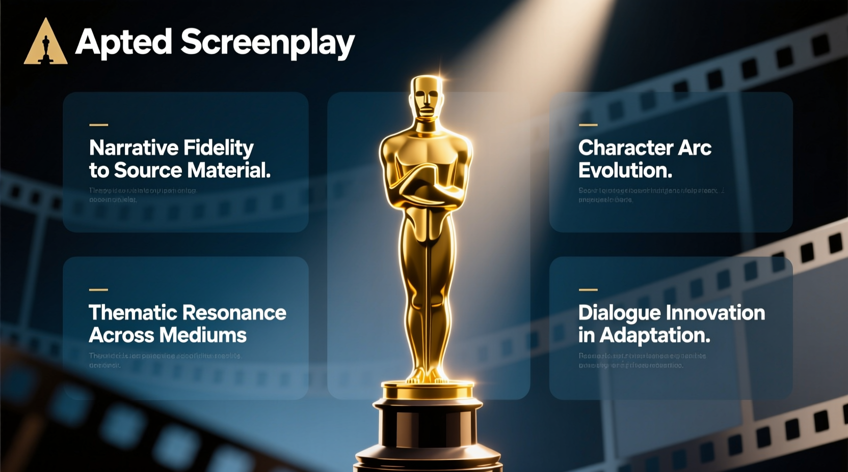 essential insights into the best adapted screenplay category