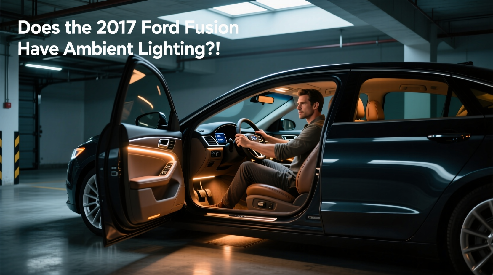 Ford Fusion ambient lighting guide: what to look for