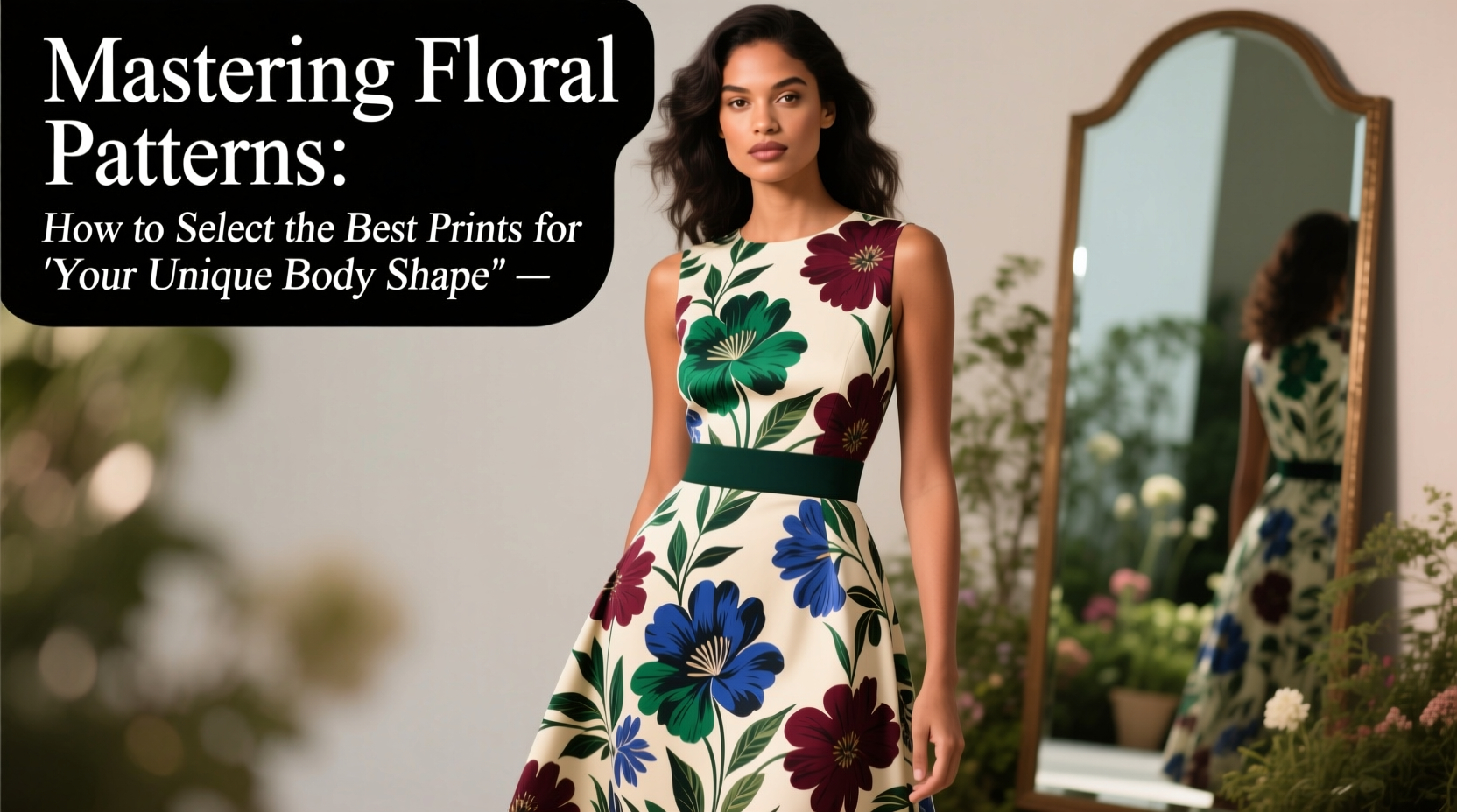 mastering floral patterns how to select the best prints for your unique body shape