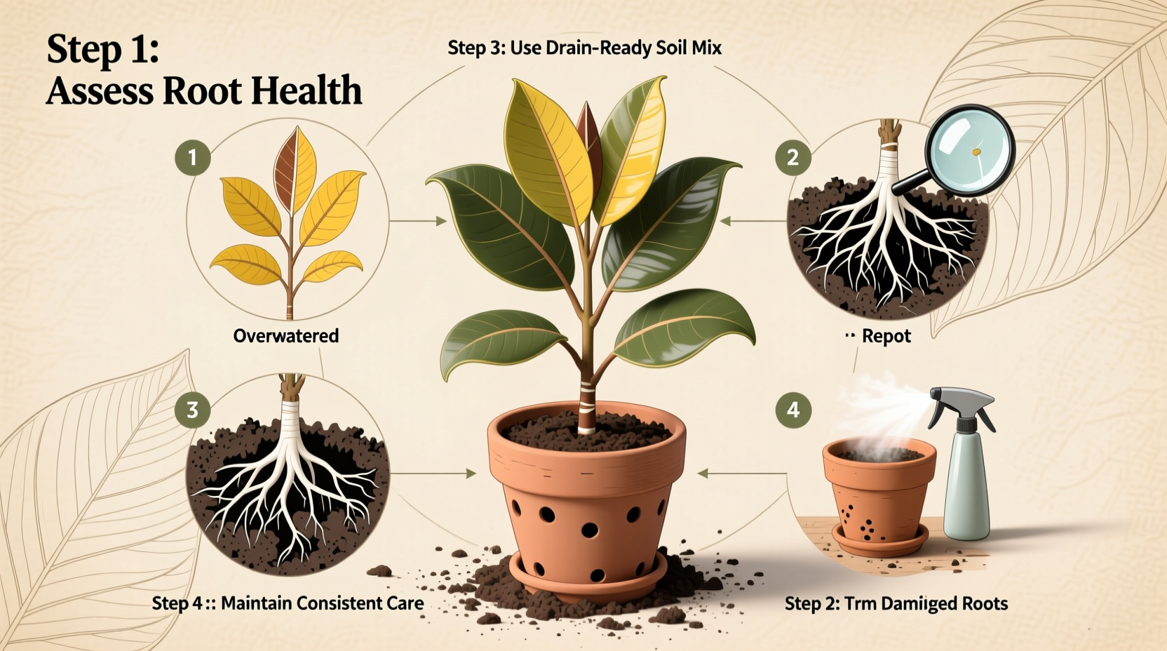 How to Revive a Rubber Plant: Step-by-Step Guide