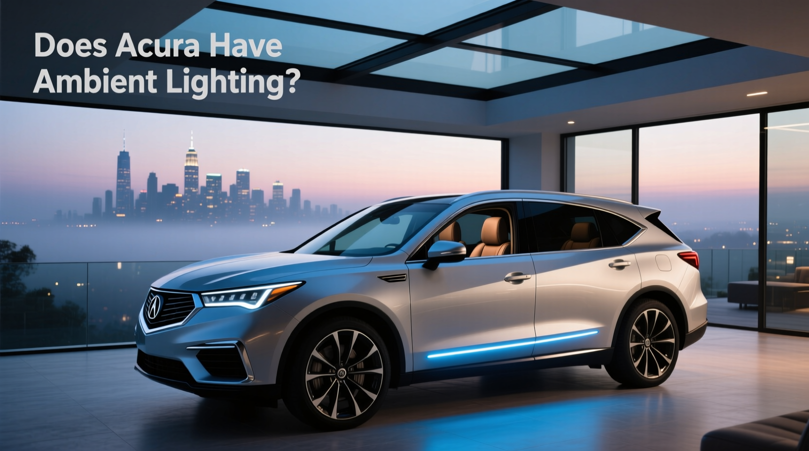Acura ZDX Ambient Lighting Guide: What to Look For