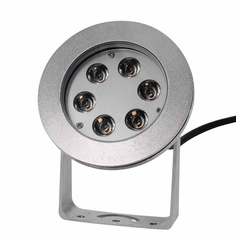 316L stainless steel DMX512 rgb/RGBW 36W/18W DC12V/24V waterproof IP68 led underwater spot light