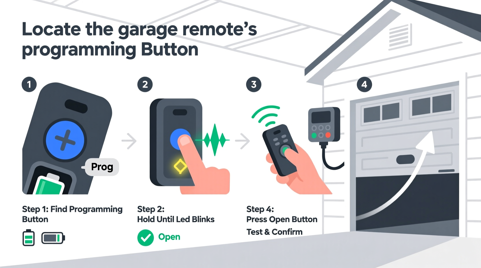 step by step guide to effortlessly reprogram your garage remote for seamless access