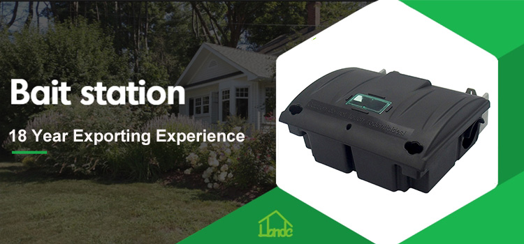 Rodent Bait Station with Key Eliminates Rats Fast Keeps Children and Pets Safe Indoor Outdoor Rodent Control